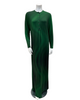 Lunderbeck N5090-25 Hunter Green Hazy Button Down Modal Nightgown Myselflingerie.com