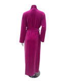 Furstenberg 51525173LI Fuchsia Cotton Velour Morning Wrap Robe Myselflingerie.com