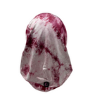 C. Bird CB87 White, Pink & Burgundy Tie Dye Cotton Beanie Snood Myselflingerie.com