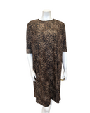 Jackie O' SWMDRS-LPD-S25 Leopard Swim Cover Up Dress Myselflingerie.com