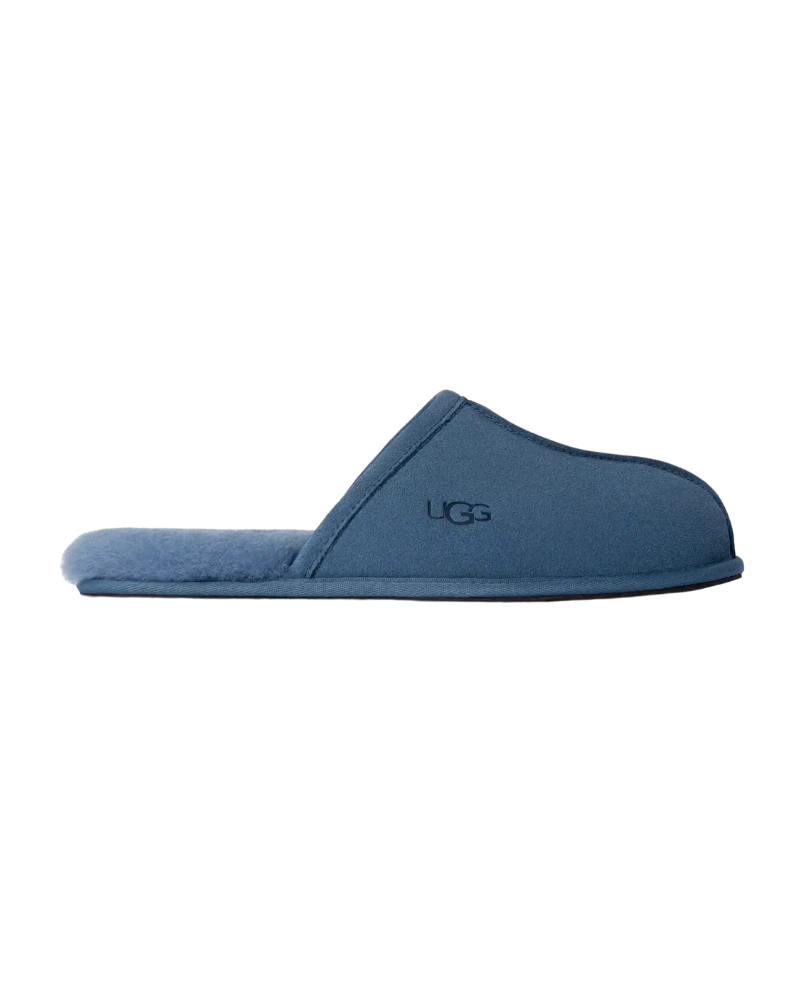 1101111 Pacific Blue Scuff Men's Slippers