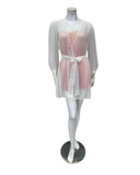 Rya Collection 114 + 706 Or Sunset Chemise & Ivory True Love Robe Set Myselflingerie.com