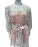 Rya Collection 114 + 706 Or Sunset Chemise & Ivory True Love Robe Set Myselflingerie.com