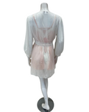 Rya Collection 114 + 706 Or Sunset Chemise & Ivory True Love Robe Set Myselflingerie.com