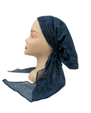 Ahead Ash Blue Moon Seasonal Breeze Classic Fit Pre-Tied Bandanna