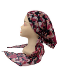 Ahead Burgundy Coastal Classic Fit Pre-Tied Bandanna