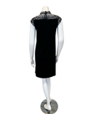 Oh! Zuza 4425 Sheer Lace Black Modal Nightshirt Myselflingerie.com