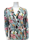 Oh! Zuza 4411 Floral Print Modal Morning Robe Myselflingerie.com