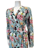 Oh! Zuza 4411 Floral Print Modal Morning Robe Myselflingerie.com