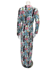Oh! Zuza 4411 Floral Print Modal Morning Robe Myselflingerie.com
