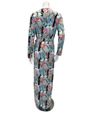 Oh! Zuza 4411 Floral Print Modal Morning Robe Myselflingerie.com