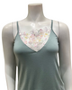 Oh! Zuza 4427 Sage Lace Modal Cami & Shorts Set Myselflingerie.com