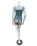 Oh! Zuza 4418 Floral Print Modal Cami & Shorts Set Myselflingerie.com