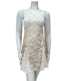 Rya Collection 969 + 974 Ivory Vija Chemise & Wrap Set Myselflingerie.com