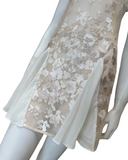 Rya Collection 969 + 974 Ivory Vija Chemise & Wrap Set Myselflingerie.com