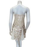 Rya Collection 969 + 974 Ivory Vija Chemise & Wrap Set Myselflingerie.com