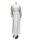 Rya Collection 939 + 975 Ivory Vija Gown & Robe Set Myselflingerie.com