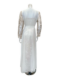 Rya Collection 939 + 975 Ivory Vija Gown & Robe Set Myselflingerie.com