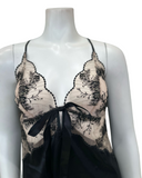 Wacoal 814314 Midnight Caviar Soiree Chemise Myselflingerie.com