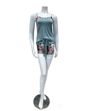 Oh! Zuza Floral Print Modal Cami & Shorts Set