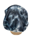 Triple Up SS101-F Blue/Black Ribbed Tie Dye Sleeping Snood Myselflingerie.com