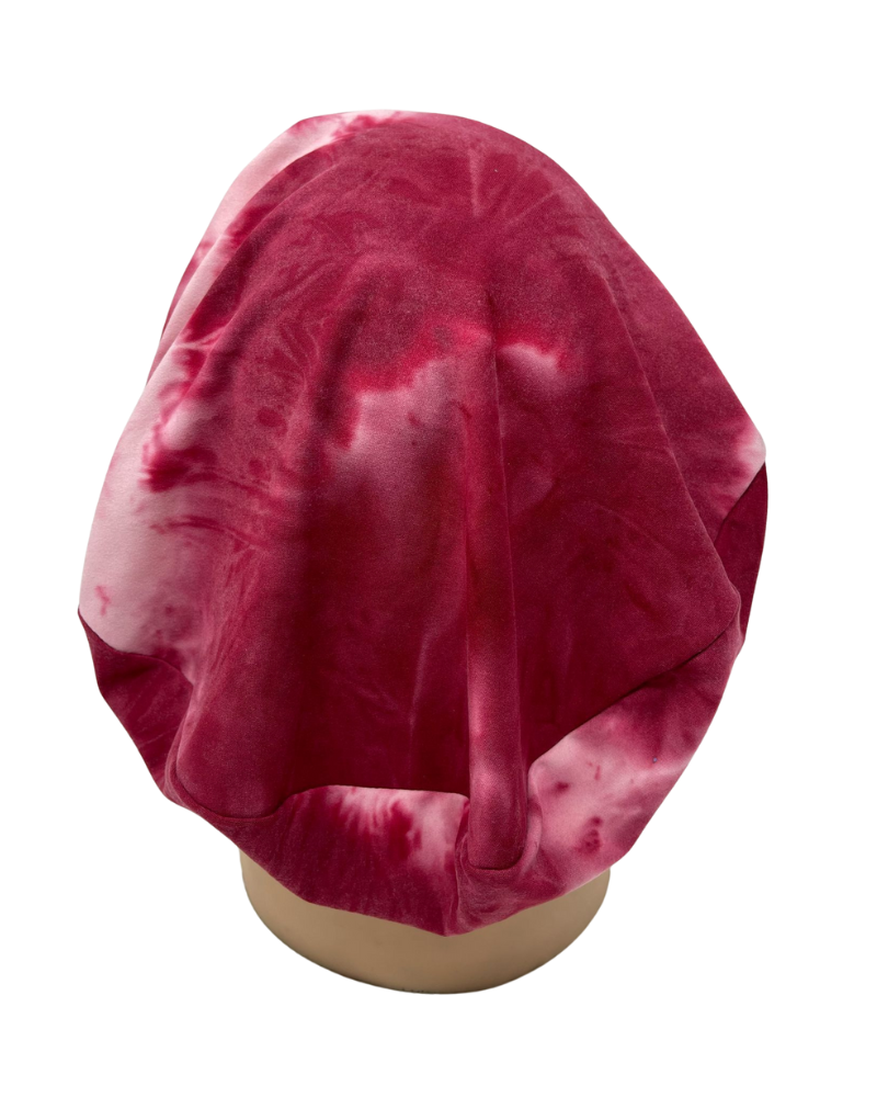 Triple Up SS434 Hot Pink Tie Dye Sleeping Snood Myselflingerie.com