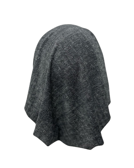 Triple Up BUL332 Black Denim Unlined Pre-Tied Bandanna myselflingerie.com