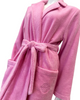Feraud Paris 3887103 Paradise Pink Plush Long Terry Wrap Bath Robe Myselflingerie.com