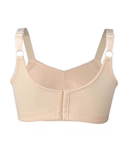 Abergele B003C Nude Mesh Unswayable Bra Shaper Underwire Bra Myselflingerie.com