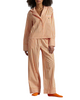 Polo by Ralph Lauren 4P8004-R2611 Tangerine Shirting Stripes Long Sleeves Pajamas Set Myselflingerie.com