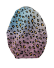 It's Younique PP-AN-GY Grey Shimmer Animal Print Pre-Tied Bandanna with Velvet Grip Myselflingerie.com