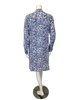 Furstenberg 403/31600 Reef Motifs Blue Button Down Swim Cover Up Myselflingerie.com