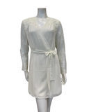 Rya Collection 971 + 911 Ivory Giselle Chemise & Wrap Set Myselflingerie.com