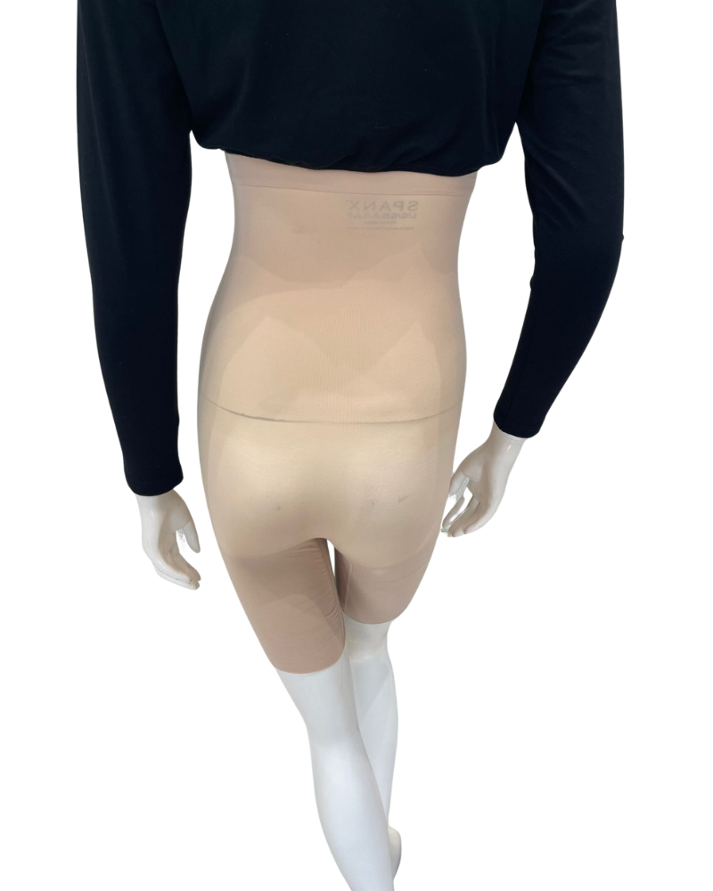 Spanx 10398R Soft Nude SPANXsculpt Seamless High Waist Mid Thigh Shaper Myselflingerie.com