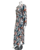 Oh! Zuza 4530 Floral Ribbed Modal Morning Robe Myselflingerie.com
