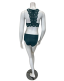 612 + 606 Evergreen Belle Epoque Bralette & Panty Set