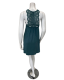630 Evergreen Lace T-Back Short Modal Chemise