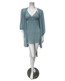 704+706 Sea True Love Chemise & Wrap Set