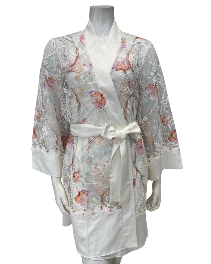 Rya Collection 999 + 998 Watercolor Dearest Chemise & Wrap Set Myselflingerie.com