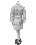 999 + 998 Watercolor Dearest Chemise & Wrap Set
