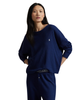 Polo by Ralph Lauren 4P0155-R3815 Navy Club Waffle Knit Pajamas Set Myselflingerie.com