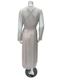 985 + 986 Champagne Sincerity Gown & Robe Set