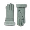 UGG 17371 Grey Mist Sheepskin Seamed Gloves Myselflingerie.com