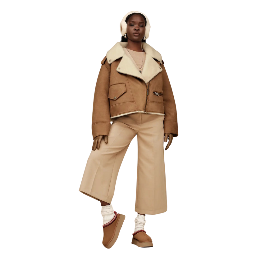 UGG 102776 Sand Castle Luxe Gloves Myselflingerie.com