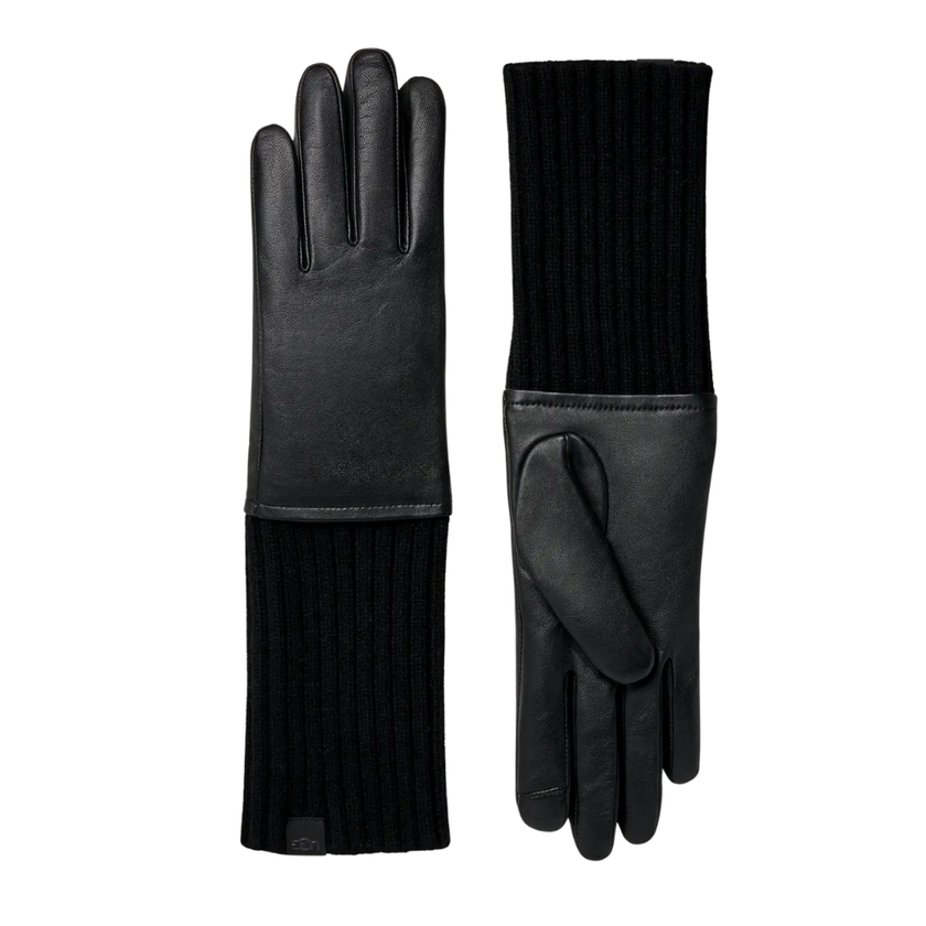 UGG 102776 Black Luxe Gloves Myselflingerie.com