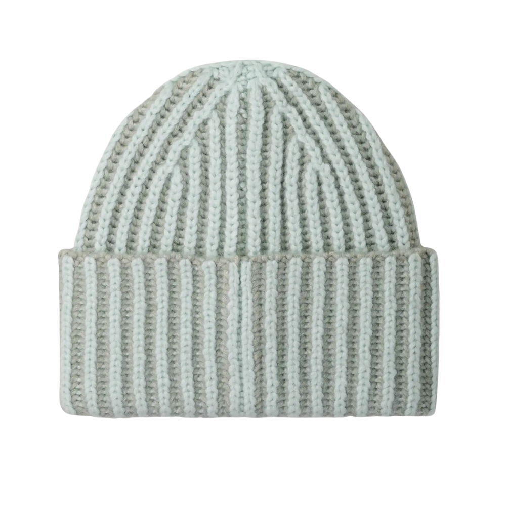UGG 102328 Grey Mist Multi Chunky Plaited Beanie Myselflingerie.com