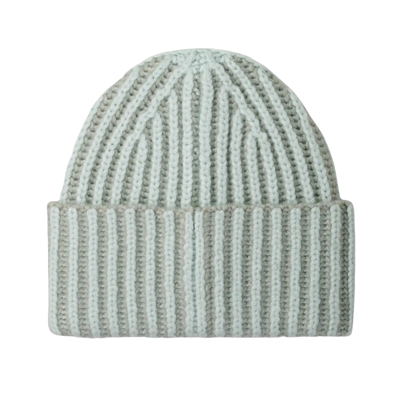 UGG 102328 Grey Mist Multi Chunky Plaited Beanie Myselflingerie.com
