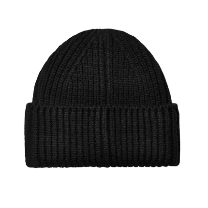 UGG 102345 Black Chunky Crafted Rib Beanie Myselflingerie.com