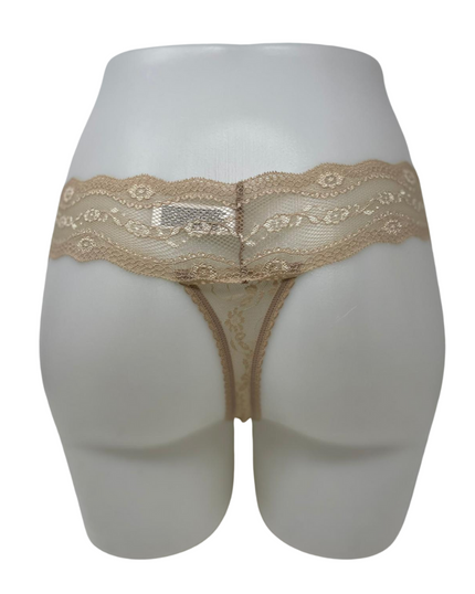 Btemptd 970182 Au Natural Lace Kiss Thong Myselflingerie.com