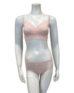 Cosabella NEVER1301+07ZL Pink Lilly Sweetie Bralette & Panty Set Myselflingerie.com